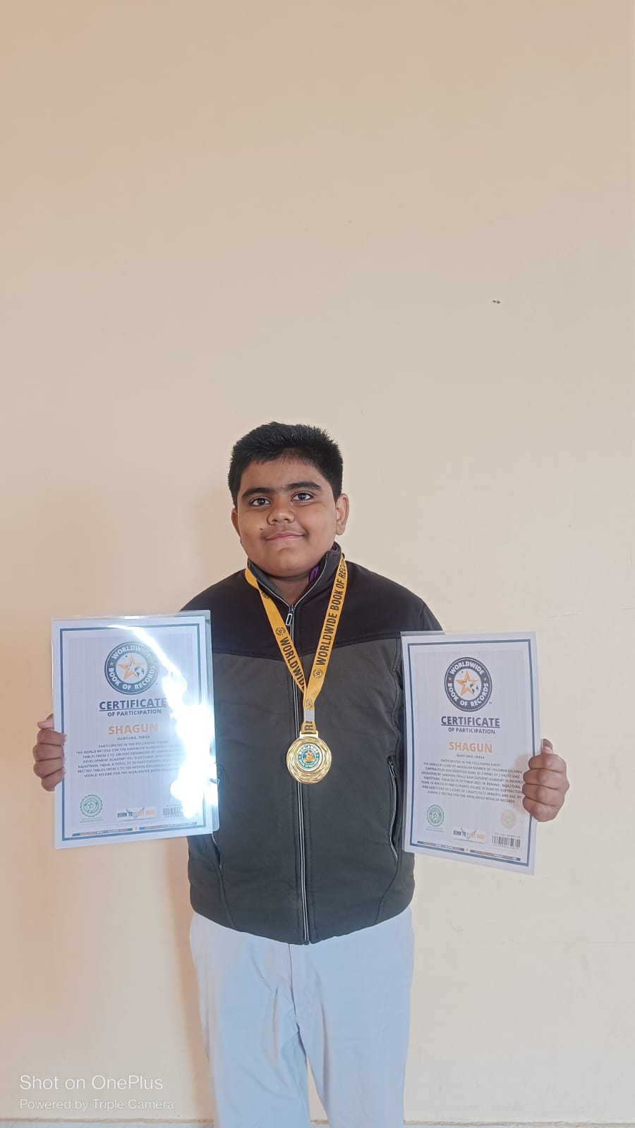 World Record Event 5